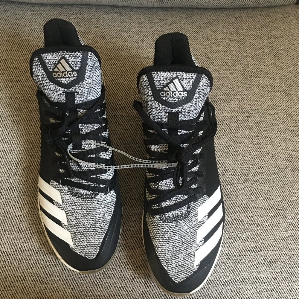 NWOT Adidas Icon 4 Gum Men's Cleats Size 8.5